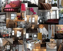 collage of project work