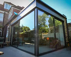 glass extension
